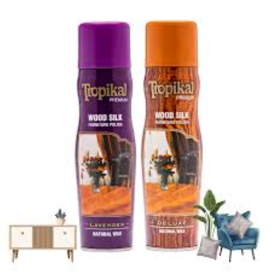 TROPIKAL WOOD SILK FURNITURE POLISH 275ML